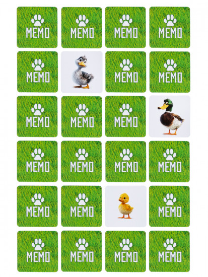 Настольная игра «Мемо. Мама, папа и малыш»