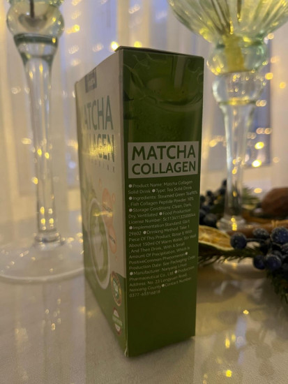 Напиток-матча коллагеновый «Matcha Collagen Naveta»