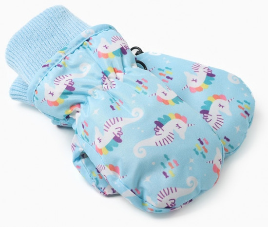 Варежки зимние детские