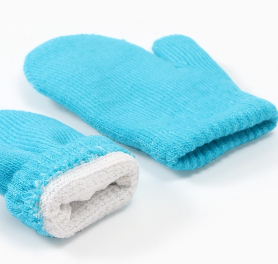 Варежки детские двухслойные