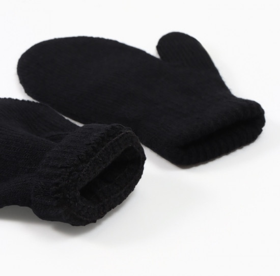 Варежки детские двухслойные