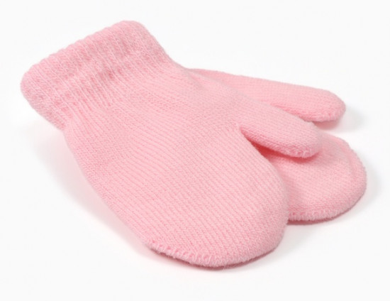 Варежки детские двухслойные