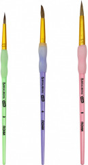 Набор кистей для рисования c силиконовой вставкой - Фото 2