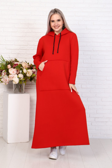 Платье-толстовка женское