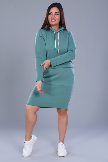 Платье-толстовка женское