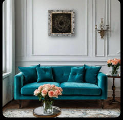 Интерьерная картина-панно «Звездная спираль» - Фото 8