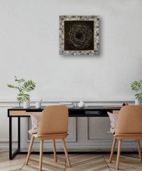 Интерьерная картина-панно «Звездная спираль» - Фото 7