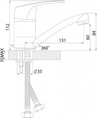 Смеситель для кухни - Фото 1