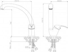 Смеситель для кухни - Фото 1
