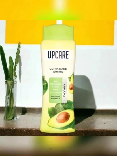 Шампунь для нормальных и сухих волос с экстрактом авокадо «Ultra Care»
