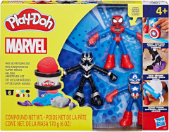 Набор игровой с тестом для лепки «Герои Marvel» - Фото 9