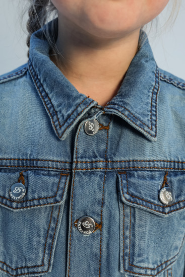 Куртка джинсовая для девочек