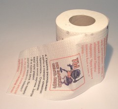 Туалетная бумага "Анекдоты, часть 10", мини - Фото 1