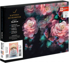 Картина по номерам «Хомяк в шапочке» - Фото 2