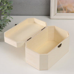 Шкатулка под роспись «Скошенные углы» - Фото 1