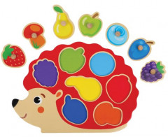 Игрушка-головоломка «Ежик. Изучаем цвета» - Фото 1