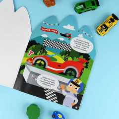 Книжка-картинка для детей «Крутые гонки» - Фото 2