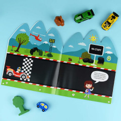 Книжка-картинка для детей «Крутые гонки» - Фото 3