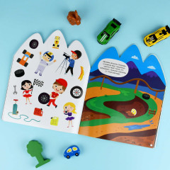 Книжка-картинка для детей «Крутые гонки» - Фото 7