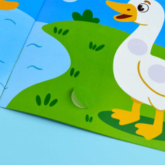 Книжка-картинка с наклейками для детей «Домашние животные» - Фото 9