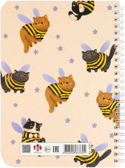 Дневничок для девочек «Котопчелки» - Фото 13