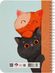 Дневничок для девочек «Любопытные коты» - Фото 14