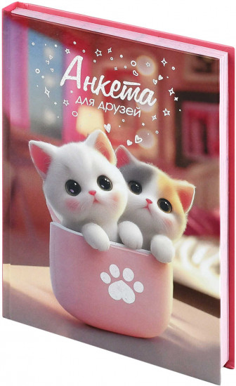 Анкета для друзей «Котята в коробочке»