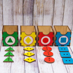 Набор обучающий «Фигуры цвет» - Фото 5