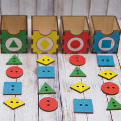 Набор обучающий «Фигуры цвет» - Фото 6