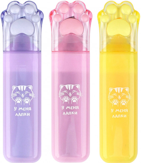 Набор текстовыделителей «Замурчательные лапки»