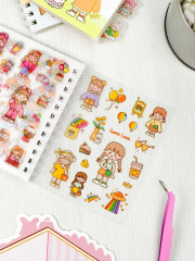 Набор наклеек в блокноте «Пикник» - Фото 12