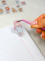 Набор наклеек в блокноте «Рисование» - Фото 15