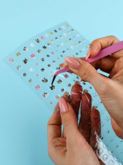 Наклейки для ногтей «Кошачьи мечты» - Фото 10