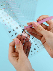 Наклейки для ногтей «Кошачьи мечты» - Фото 9