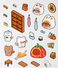 Наклейки-румбокс для создания миниатюрных сцен «Зоомагазин» - Фото 4