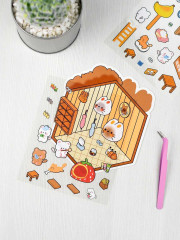 Наклейки-румбокс для создания миниатюрных сцен «Зоомагазин» - Фото 8