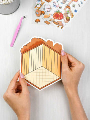 Наклейки-румбокс для создания миниатюрных сцен «Зоомагазин» - Фото 9