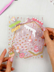 Наклейки-румбокс для создания миниатюрных сцен «Кондитерская» - Фото 10