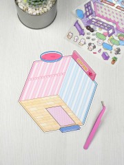 Наклейки-румбокс для создания миниатюрных сцен «Ресторан Хот-пот» - Фото 7