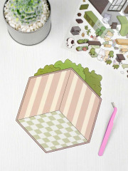 Наклейки-румбокс для создания миниатюрных сцен «Кофейня» - Фото 7