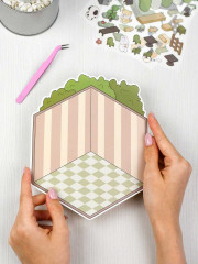 Наклейки-румбокс для создания миниатюрных сцен «Кофейня» - Фото 9