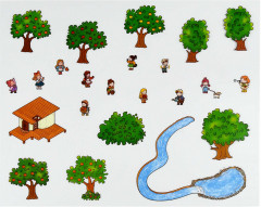 Наклейки-румбокс для создания миниатюрных сцен «Счастливая ферма» - Фото 4