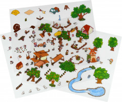 Наклейки-румбокс для создания миниатюрных сцен «Счастливая ферма» - Фото 6