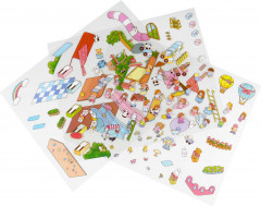 Наклейки-румбокс для создания миниатюрных сцен «Детская площадка» - Фото 7