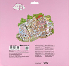 Наклейки-румбокс для создания миниатюрных сцен «Детская площадка» - Фото 9