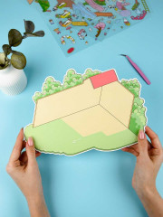 Наклейки-румбокс для создания миниатюрных сцен «Детская площадка» - Фото 11