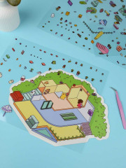 Наклейки-румбокс для создания миниатюрных сцен «Рынок» - Фото 9