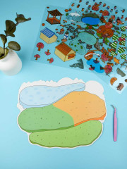 Наклейки-румбокс для создания миниатюрных сцен «4 сезона» - Фото 8