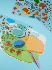 Наклейки-румбокс для создания миниатюрных сцен «4 сезона» - Фото 10