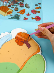 Наклейки-румбокс для создания миниатюрных сцен «4 сезона» - Фото 13